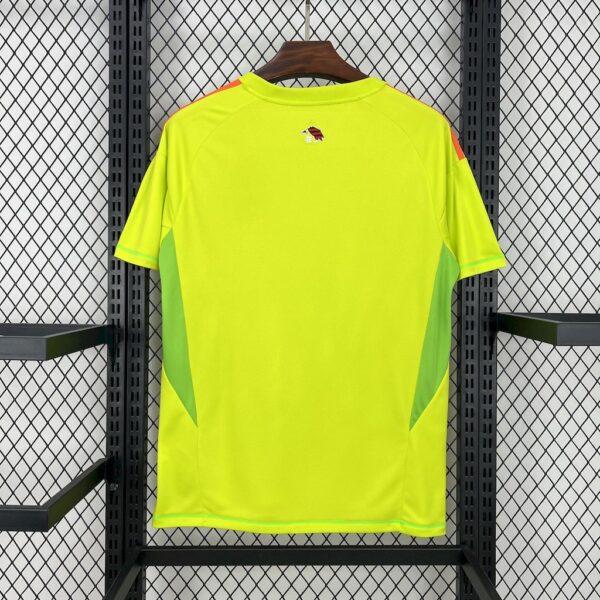 Flamengo 2025 26 Yellow goalkeeper uniform Jersey