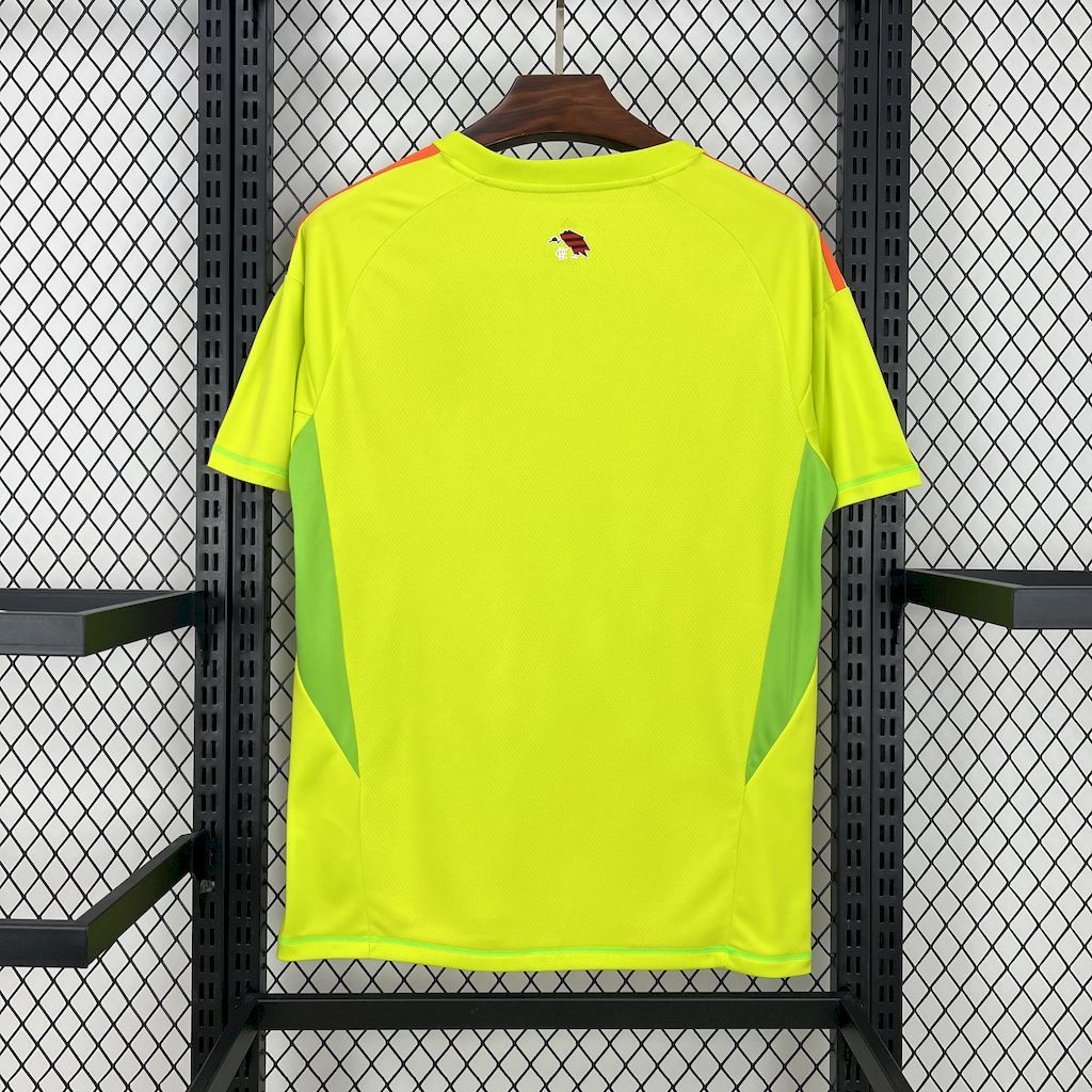 Flamengo 2025-26 Yellow goalkeeper uniform Jersey