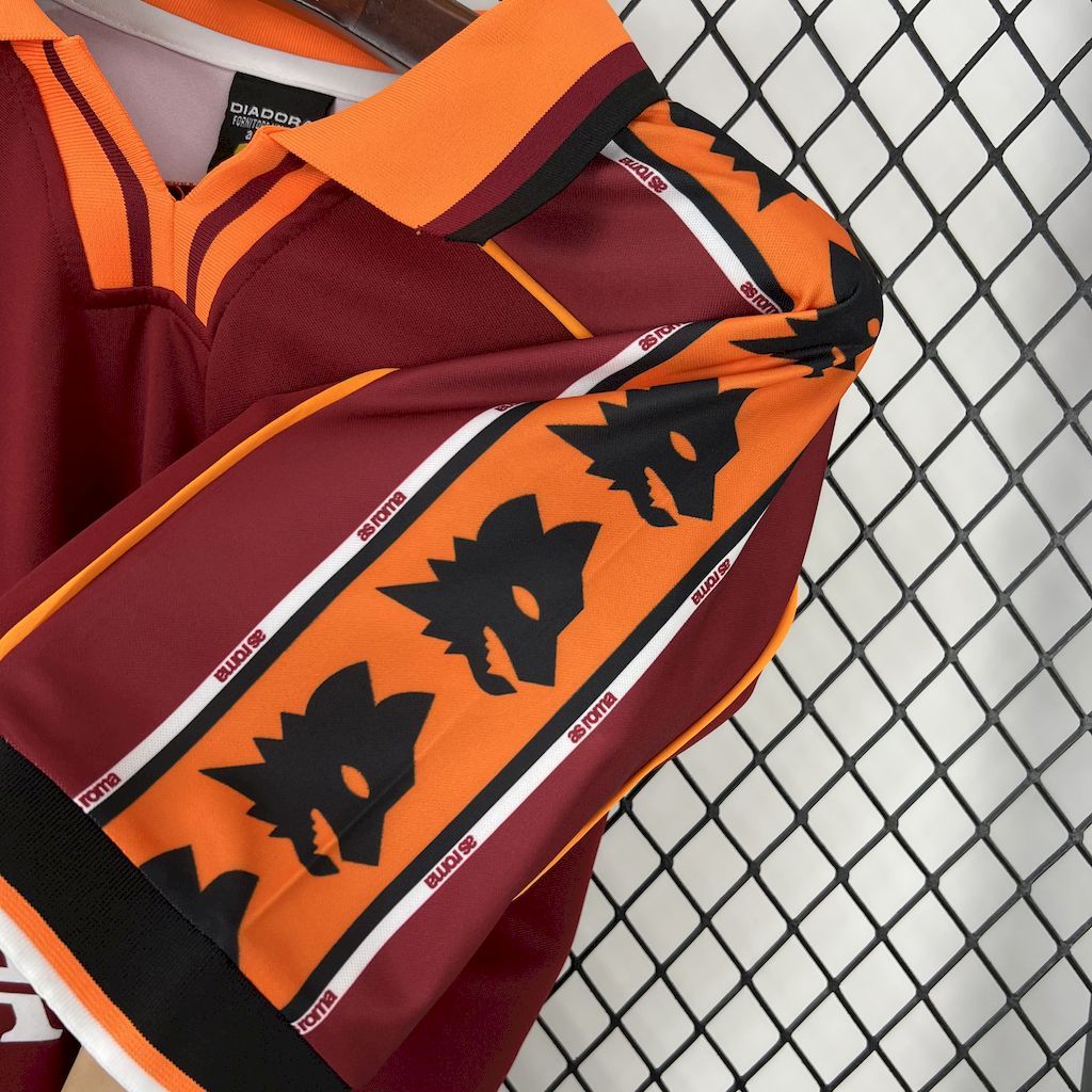 AS Roma 1998-99 Home Retro Jersey