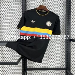 Colombia 202425 100th Black Anniversary Jersey