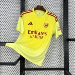 Arsenal 2025-26 Yellow goalkeeper Jersey