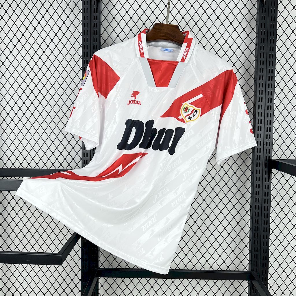 Rayo Vallecano 1994-95 Home Retro Jersey
