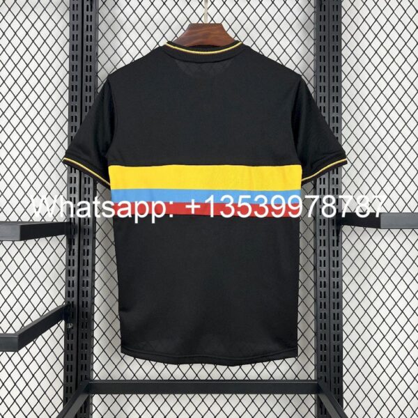 Colombia 202425 100th Black Anniversary Jersey - Image 2