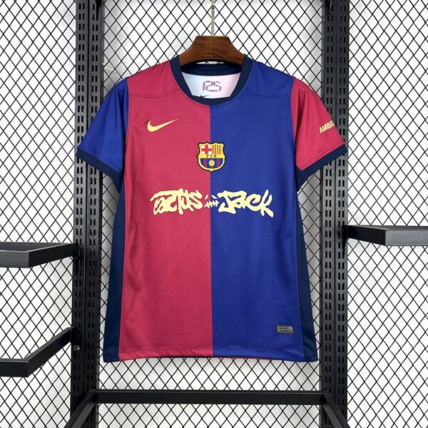 Barcelona 202425 Travis Scott Edition Jersey - Image 3