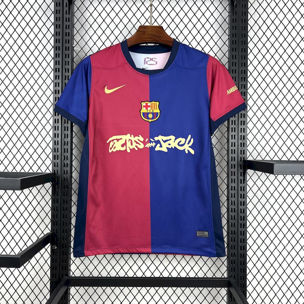 5297d36e01d04d77af0d78f3828d88db Barcelona 202425 Travis Scott Edition Jersey