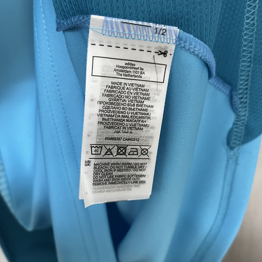2025-26 Flamengo Training Jersey Light Blue Jersey