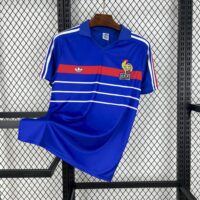 France 1984 Home Retro Jersey France 1984 Home Retro Jersey