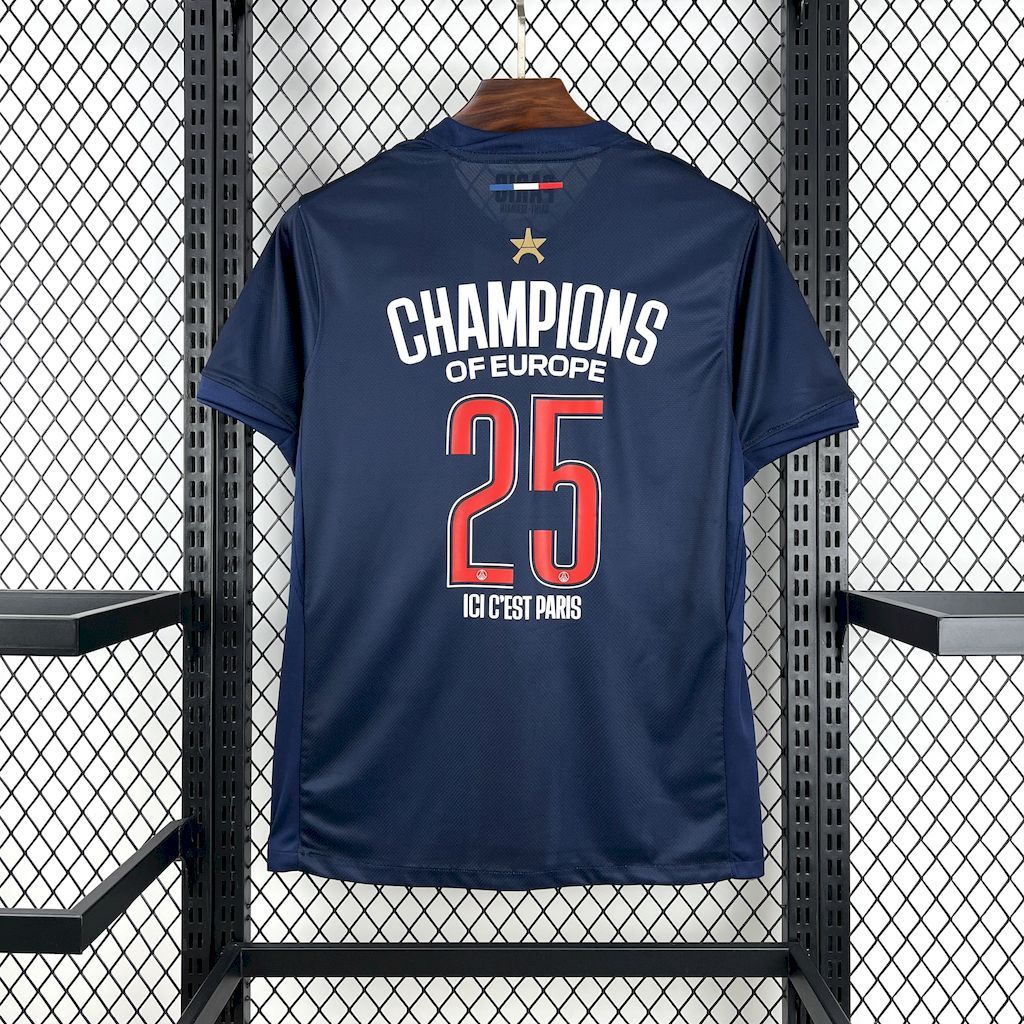 Paris Saint-Germain 202425 Home Champions League Winner Jersey