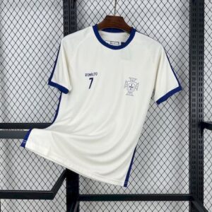 Portugal 2025-26 C Ronaldo European Cup cheering T-shirt Jersey