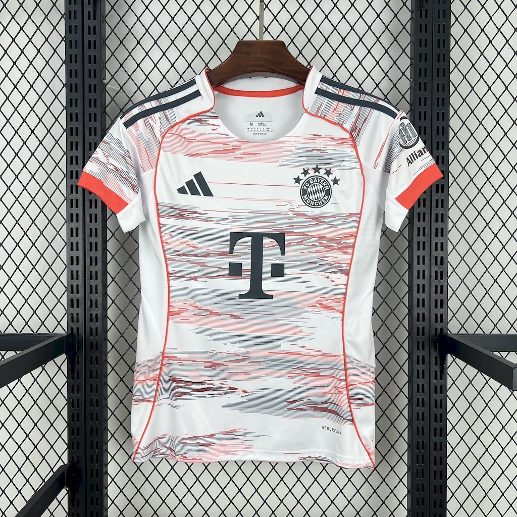 Bayern Munich 2025-26 Away Womens Jersey