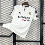 Real Madrid 2003-04 Home Retro Jersey