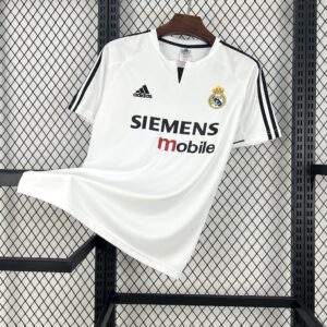 Real Madrid 2003-04 Home Retro Jersey