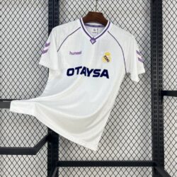 Real Madrid 1990-92 Home Retro Jersey