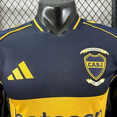 Boca Juniors 2025-26 120th Anniversary Edition Jersey Player Version