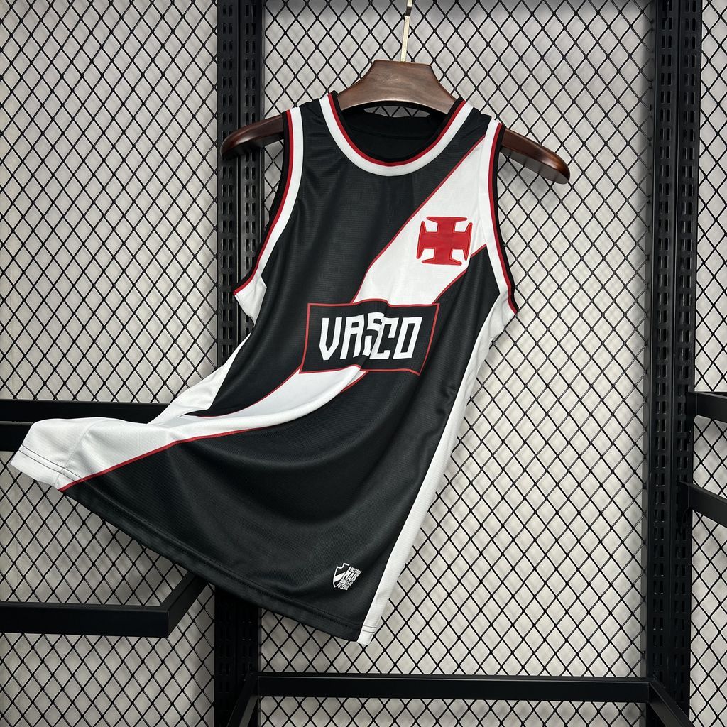 Vasco Da Gama 2000 Home Retro Black Sleeveless