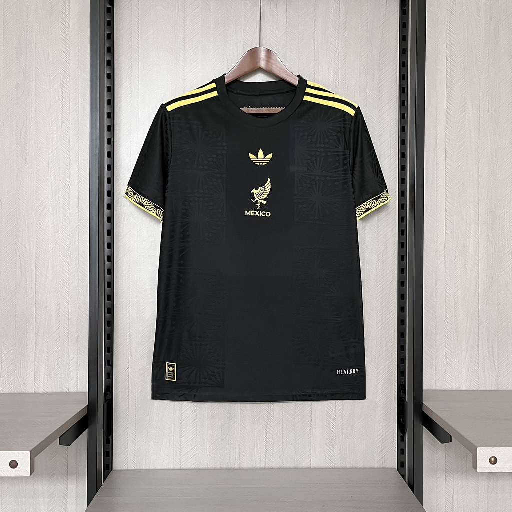 2025-26 Mexico Commemorative Edition Black Jersey 2025-26 Mexico Commemorative Edition Black Jersey