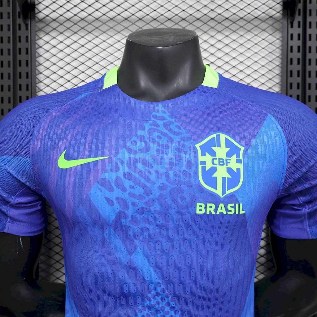 5d148f9f623c4b208eebe8b193278ae9 Brazil 2025-26 Away Jersey Player Version