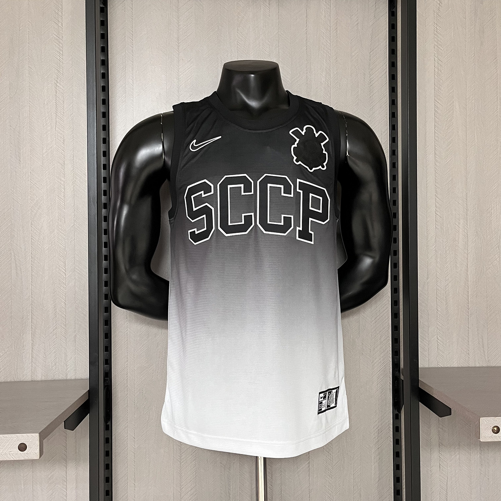 NBB 2025-26 Corinthians Black and White Jersey NBB 2025-26 Corinthians Black and White Jersey