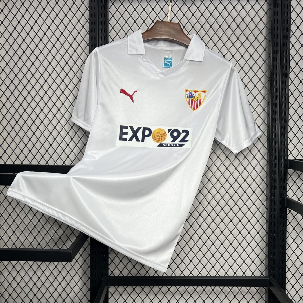 Sevilla FC 1987-90 Home Retro Jersey
