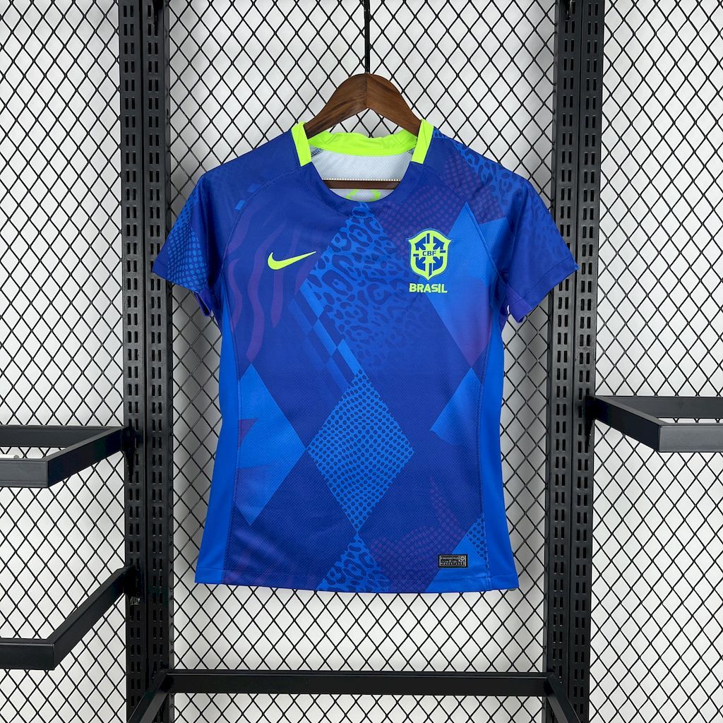 Brazil 2025-26 Away Womens Jersey
