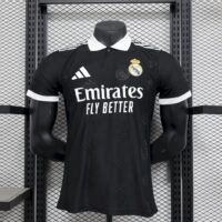 Real Madrid 2025-26 Black Special Edition Jersey Player Version