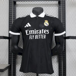 Real Madrid 2025 26 Black Special Edition Jersey Player Version