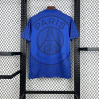 615ec9c7fd384666b3ea4d854f2163a8 Paris Saint-Germain 2025-26 Pre-match training blue Jersey