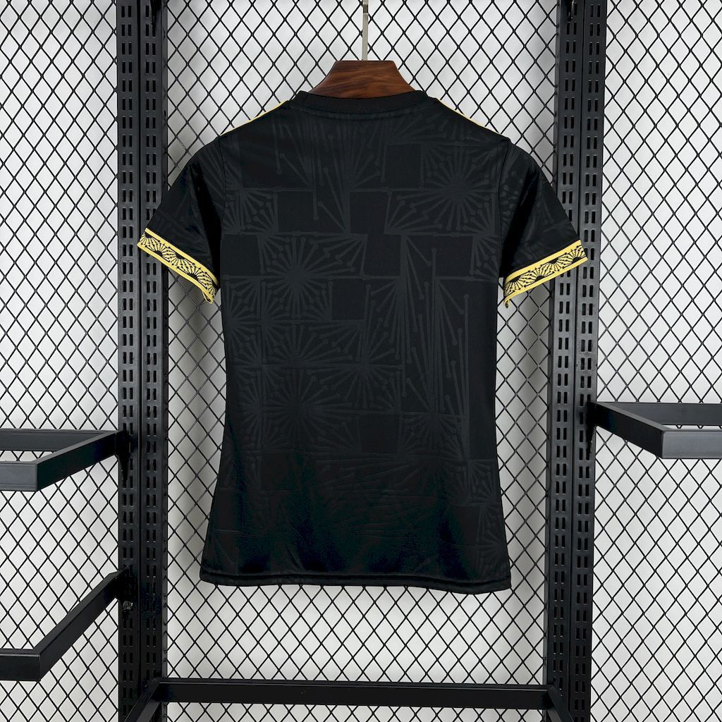 61a0fa7121994888abb8fd7f26529e8d Mexico 2025-26 Gold- Black Womens Jersey