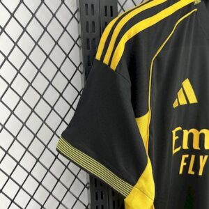 Real Madrid 2025 26 Black and yellow special edition Jersey