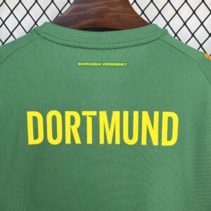 Borussia Dortmund 202425 Goalkeeper Green Jersey - Image 2