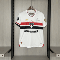 2025-26 São Paulo home all sponsors Jersey