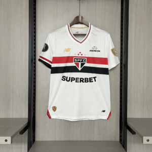 2025-26 So Paulo home all sponsors Jersey - Image 3