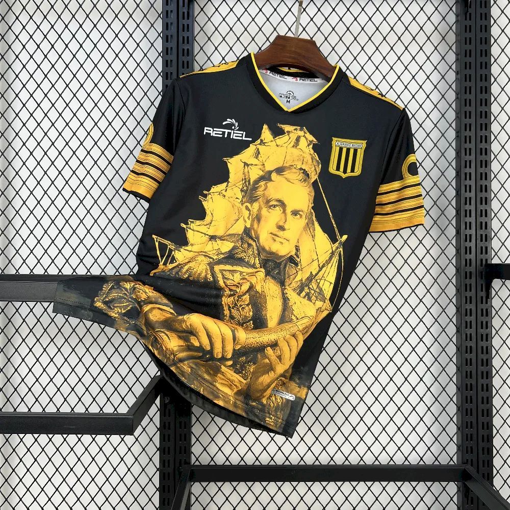 Club Almirante Brown 'Admiral Guillermo' Special Edition Black 202122 Fourth Jersey Club Almirante Brown 'Admiral Guillermo' Special Edition Black 202122 Fourth Jersey