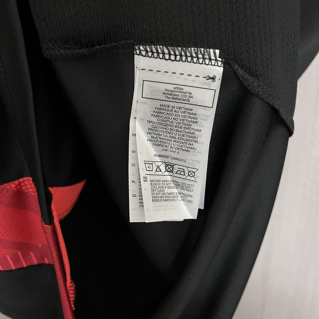 2025-26 International Training Jersey Black Jersey