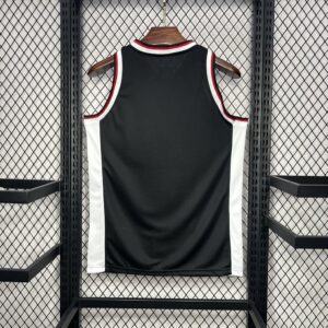 Vasco Da Gama 2000 Home Retro Black Sleeveless - Image 2