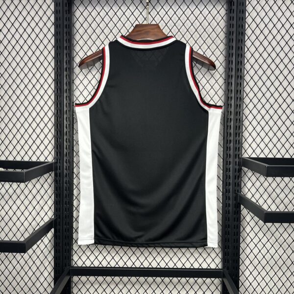 Vasco Da Gama 2000 Home Retro Black Sleeveless - Image 2