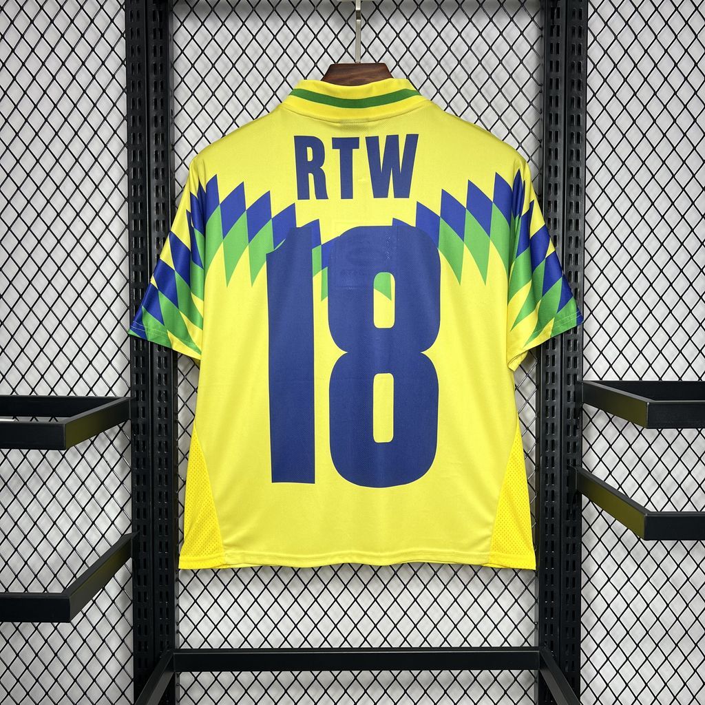 6674ef057b4543d19b20653dc506c238 Brazil 1995 Home Corteiz Retro Jersey