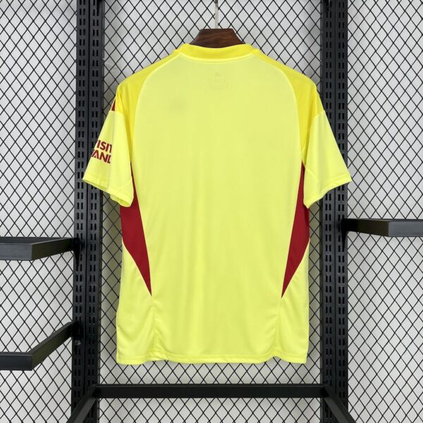 Arsenal 2025 26 Yellow goalkeeper Jersey
