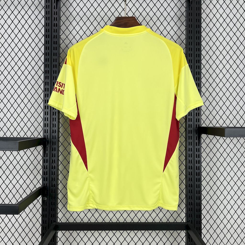 Arsenal 2025-26 Yellow goalkeeper Jersey
