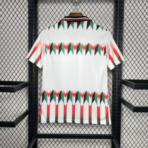 CD Palestino 2024-25 Hypepeace Joint Edition White Retro Jersey - Image 3
