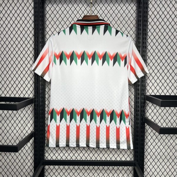 CD Palestino 2024-25 Hypepeace Joint Edition White Retro Jersey - Image 3
