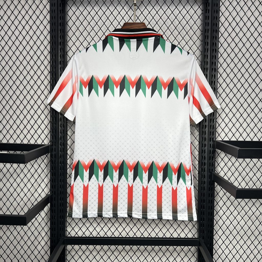 CD Palestino 2024-25 Hypepeace Joint Edition White Retro Jersey