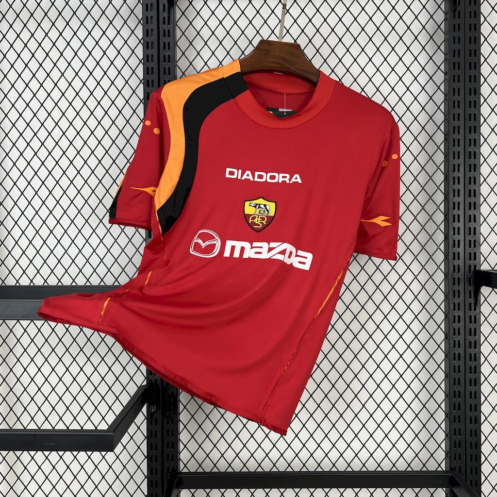 AS Roma 2004-05 Home Retro Jersey