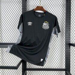 Santos 2025-26 Black goalkeeper Jersey