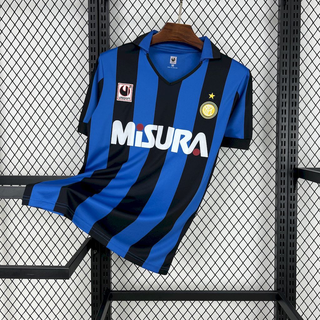 Inter Milan 1990-91 Home Retro Jersey Inter Milan 1990-91 Home Retro Jersey