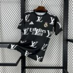 Real Madrid 2025-26 Louis Vuitton Joint Edition Black Jersey