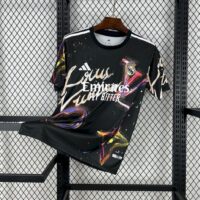 Real Madrid 2025-26 Louis Vuitton Joint Edition Black colorful version Jersey Real Madrid 2025-26 Louis Vuitton Joint Edition Black colorful version Jersey