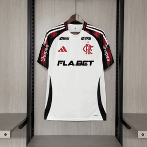 2025 26 Flamengo Away FLA.BET All Sponsors