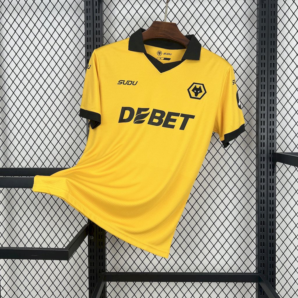 Wolves 2025-26 Home Jersey