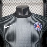 6dc9d424e9bf446bb59796c820e90de5 Paris Saint-Germain 202425 Black goalkeeper uniform Jersey Player Version
